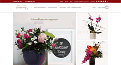 Desktop Screenshot of divinevines.com